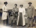 Sheringham 1913 NETTA ZARIFI (née Vlasto) - Perhaps THEODORE IONIDES – NELLIE DEMETRIADI (née Ionides) - Unidentified